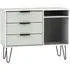 Hong Kong 95cm TV Unit with Hairpin Legs - Cashmere