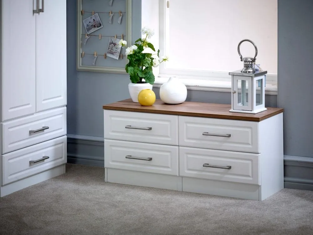 Kent Bed Box - White Ash, Oak