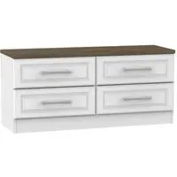 Kent Bed Box - White Ash, Oak