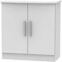 Knightsbridge 2 Door Hall Cabinet - Grey