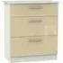 Knightsbridge 3 Drawer Deep Chest - Mushroom, Cashmere