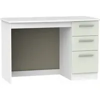 Knightsbridge 3 Drawer Desk - Cashmere