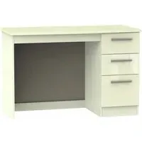 Knightsbridge 3 Drawer Desk - Cream