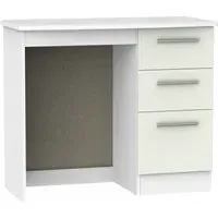 Knightsbridge 3 Drawer Single Dressing Table - Cashmere