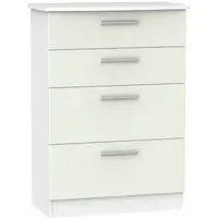 Knightsbridge 4 Drawer Deep Chest - Cashmere