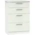 Knightsbridge 4 Drawer Deep Chest - Cashmere