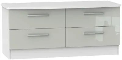 Knightsbridge Bed Box - Cashmere, White