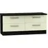 Knightsbridge Bed Box - Cream, Black