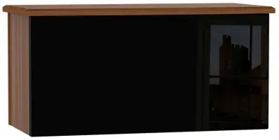 Knightsbridge Blanket Box - Black, Walnut