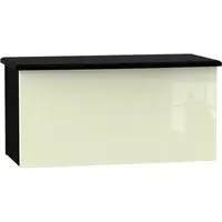 Knightsbridge Blanket Box - Cream, Black