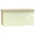 Knightsbridge Blanket Box - Cream, Light Oak