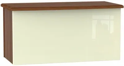 Knightsbridge Blanket Box - Cream, Walnut