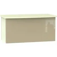 Knightsbridge Blanket Box - Mushroom, Cream