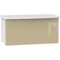Knightsbridge Blanket Box - Mushroom, White