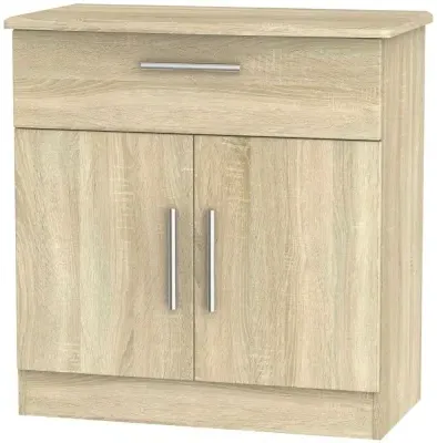 Knightsbridge Compact Sideboard with Drawer - Oak Effect