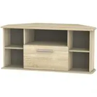 Knightsbridge Corner TV Unit - Oak