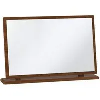 Knightsbridge Large Dressing Mirror - Walnut Effect