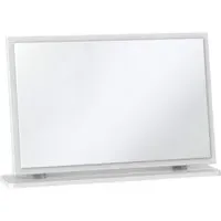 Knightsbridge Large Dressing Mirror - White Gloss