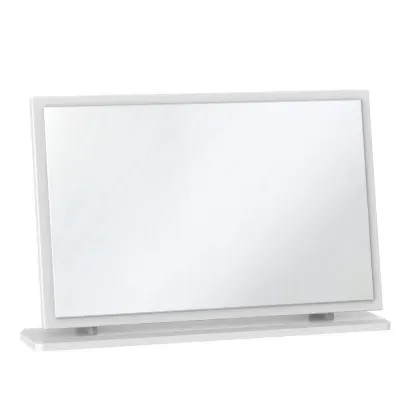 Knightsbridge Large Dressing Mirror - White Gloss