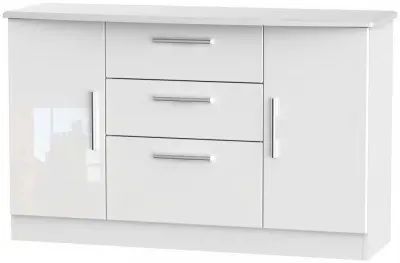Knightsbridge Medium Sideboard - White