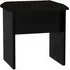 Knightsbridge Padded Dressing Stool - Black