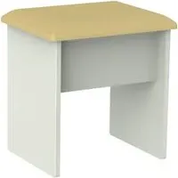 Knightsbridge Padded Dressing Stool - Cashmere