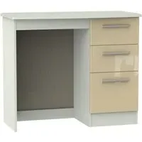 Knightsbridge Single Dressing Table - Mushroom, Cashmere