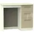 Knightsbridge Single Dressing Table - Mushroom, Cream