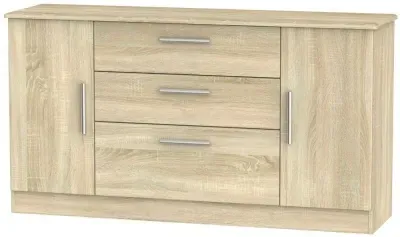 Knightsbridge Wide Sideboard with Storage - Bardolino