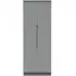 Milan 2 Door Tall Wardrobe - Dusk Grey