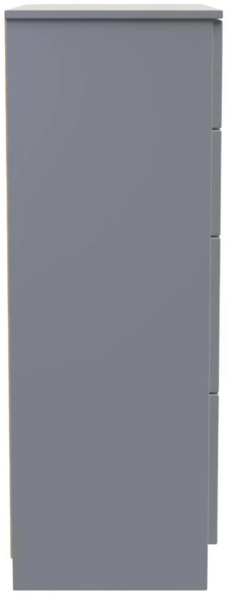 Milan 4 Drawer Deep Chest - Dusk Grey