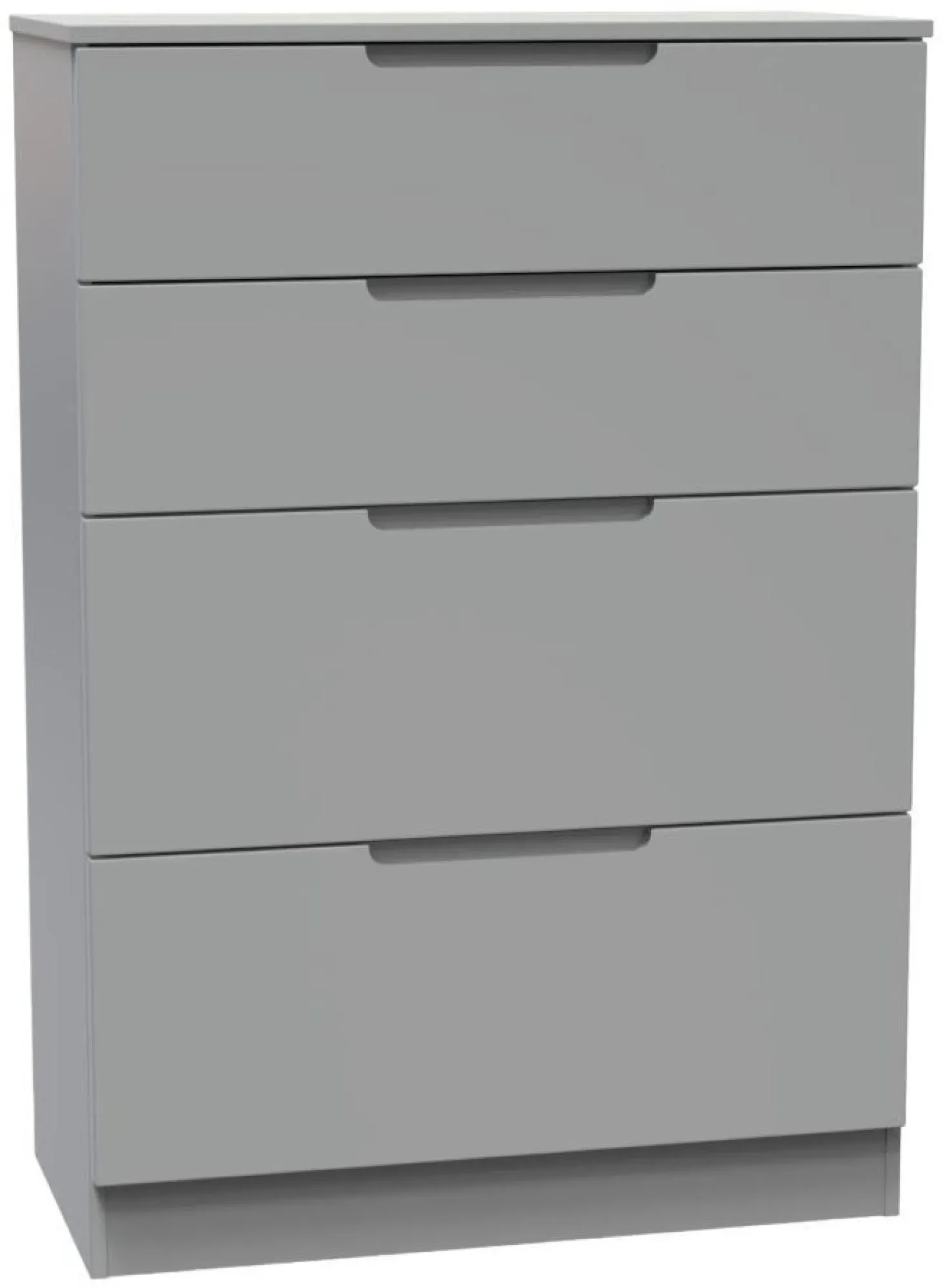Milan 4 Drawer Deep Chest - Dusk Grey