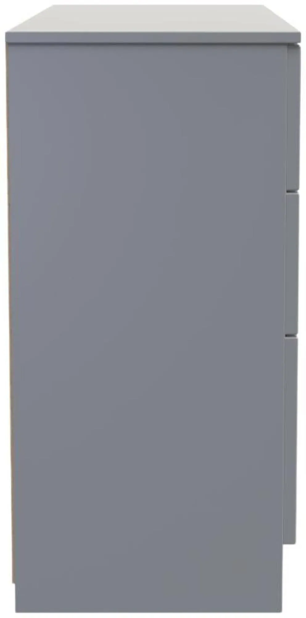 Milan 6 Drawer Midi Chest - Dusk Grey