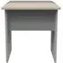 Milan Padded Dressing Stool - Dusk Grey
