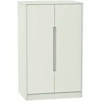 Monaco 2-Door Midi Wardrobe - Cashmere