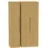 Monaco 3 Door Tall Triple Wardrobe - Oak