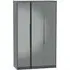 Monaco 3-Door Triple Wardrobe - Grey, Graphite