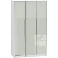 Monaco 3-Door Wardrobe - Cashmere