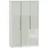 Monaco 3-Door Wardrobe - Cashmere