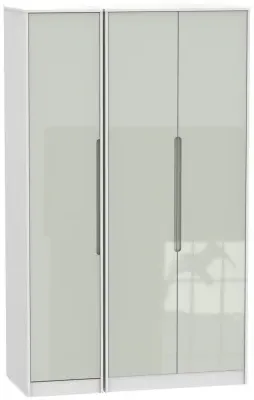 Monaco 3-Door Wardrobe - Cashmere