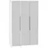 Monaco 3-Door Wardrobe - Grey