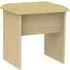 Monaco Padded Dressing Stool - Light Oak