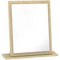Monaco Small Dressing Mirror - Light Oak