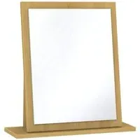 Monaco Small Dressing Mirror - Oak