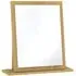 Monaco Small Dressing Mirror - Oak