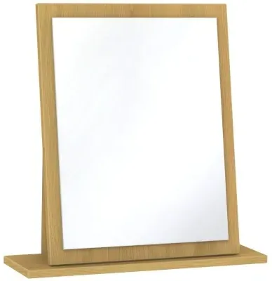 Monaco Small Dressing Mirror - Oak