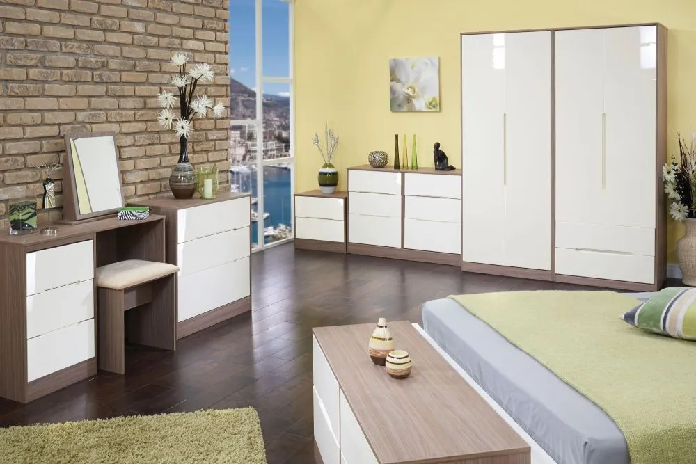 Monaco Small Dressing Mirror - Toronto Walnut