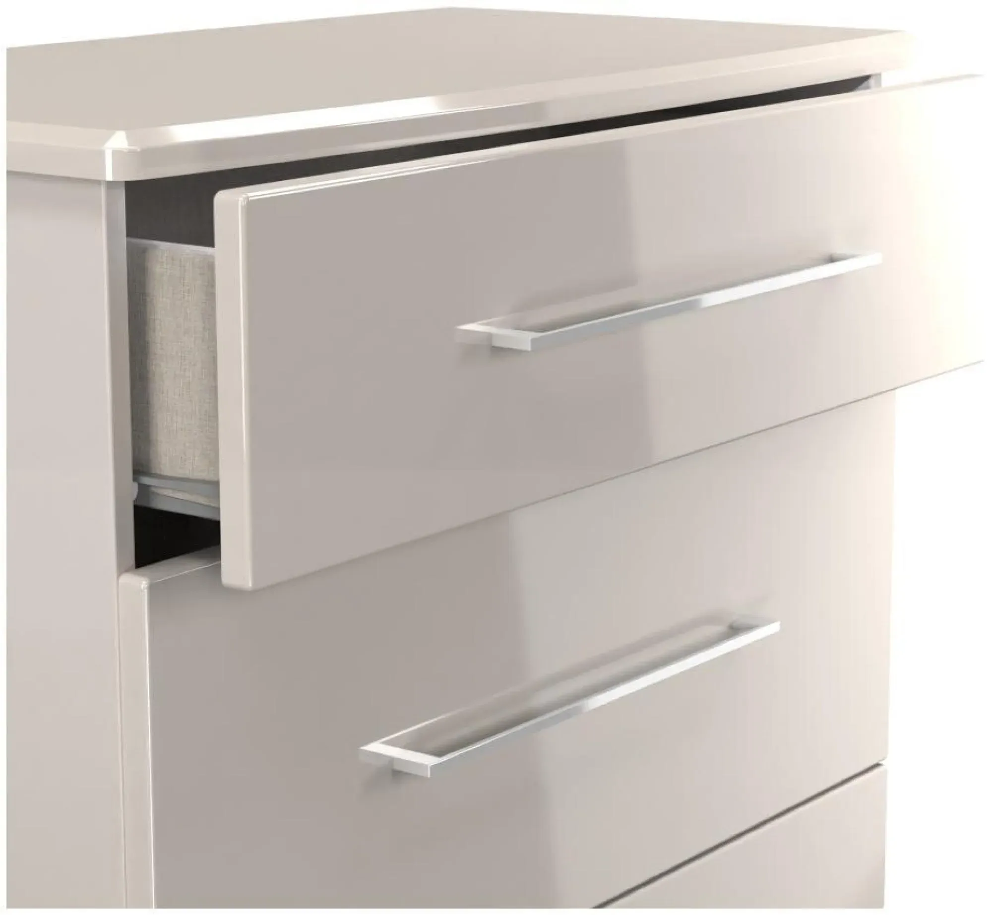 Nashville 3 Drawer Deep Chest - Green