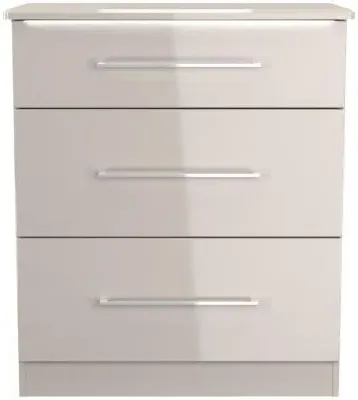 Nashville 3 Drawer Deep Chest - Green