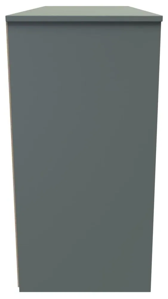 Nashville 6 Drawer Midi Chest - Reed Green